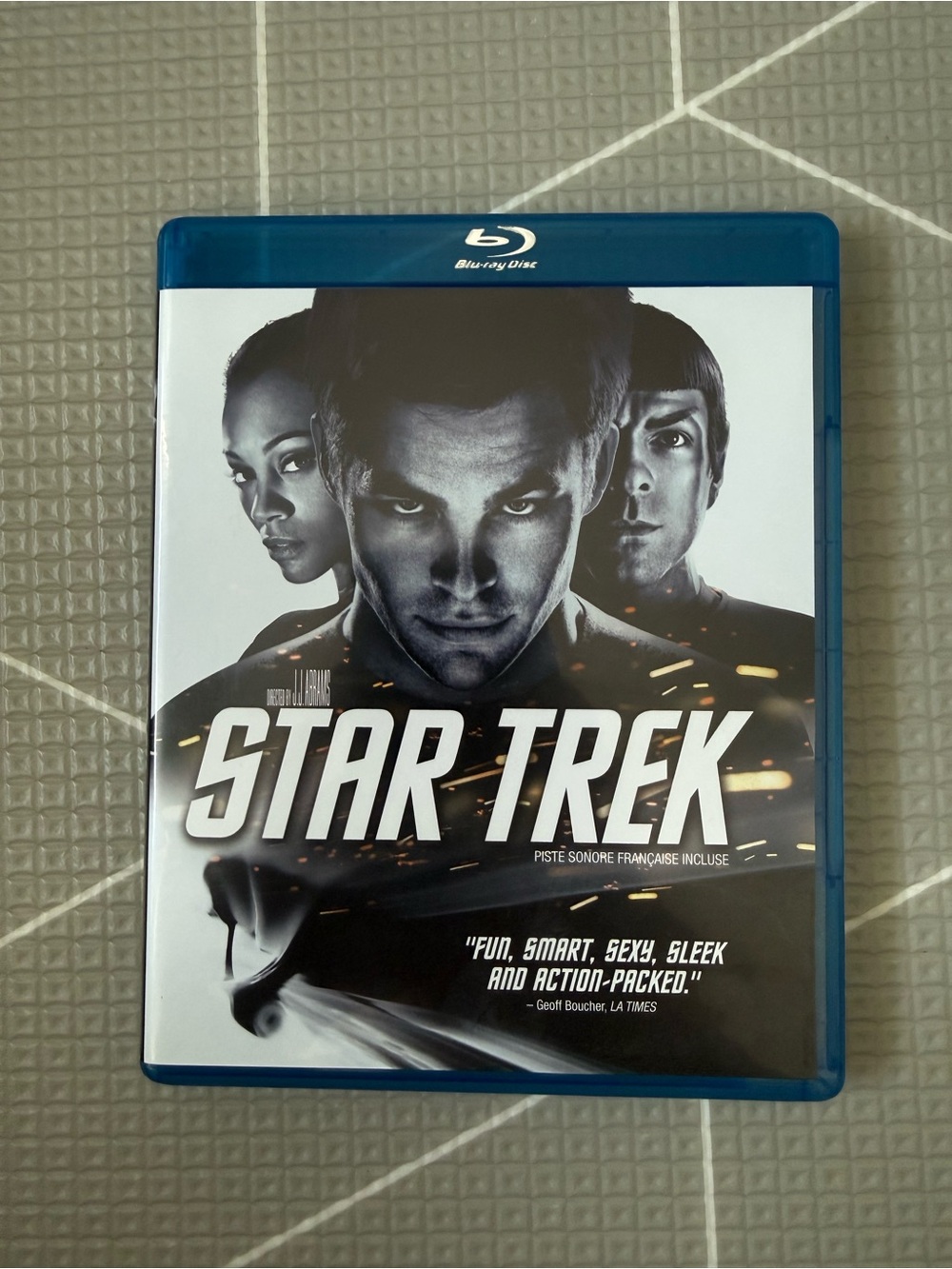 Star Trek Blu-ray Disc - Black, White & Blue Cover